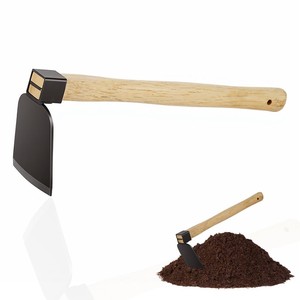 Houe de jardin légère en bois d'acacia, vente en gros |   Outil de désherbage à lame en acier trempé - Product Image 1