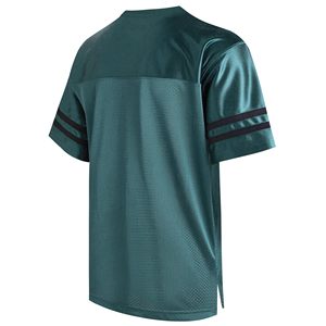 เสื้อฟุตบอลลำลองสำหรับผู้ชาย ผ้าตาข่าย แบบเรียบ ปรับแต่งได้ ยูนิเซ็กซ์ คลาสสิก ระบายอากาศได้ดี เสื้อยืดออกกำลังกาย เสื้อกีฬา ชุดฟิตเนส - Product Image 3