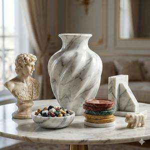 Escultura Abstracta de Granito Contemporánea Más Vendida para Mesa de Centro y Conceptos de Diseño de Interiores, Disponible para la Venta - Product Image 4