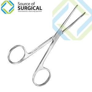 Pince manuelle en acier inoxydable chirurgical pour pansement nasal, instrument chirurgical certifié CE Classe I pour usage hospitalier - Product Image 3