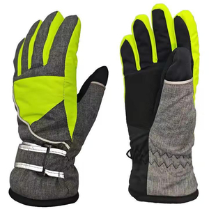 Somia – gants de ski d'hiver pour hommes, coupe-vent, fermeture à boucle complète, haute qualité - Product Image 4
