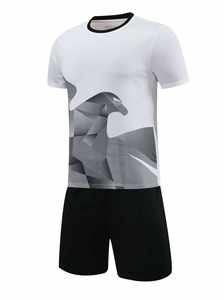 Tenue de football personnalisée en tissu à séchage rapide, maillots et uniformes de football imprimés et uniformes de football simples pour jeunes - Product Image 6