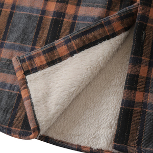Solid Color High Quality Breathable Cotton Material Customized New Men Casual Flannel Shirt - Product Image 5