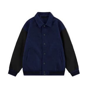 Chaquetas Varsity de Lana para Hombre con Logotipo Personalizado OEM, Chaqueta Letterman de Invierno al por Mayor para Hombre - Product Image 5