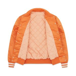 Chaqueta Varsity de Satén para Hombre, Diseño Nuevo, Informal, de Invierno, a la Moda, con Logotipo Personalizado, Forro Acolchado, Impermeable, Estilo Universitario - Product Image 3