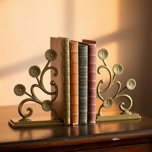 OEM Manufacturer Designer Iron Bookends With Unique Silhouette For Luxury Interior Styling And <b>Book</b> Collection Display - Product Image 1
