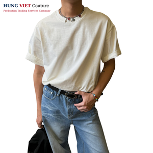 Fabricante de ropa de Vietnam directo a Indonesia Camisetas de algodón con estampado personalizado Suministro de fábrica - Product Image 2