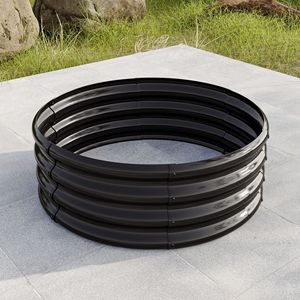 Fioriera Rialzata in Metallo da Esterno 81,5 cm x 29 cm per Orto, Giardino, Patio e Costruzioni da Giardino - Product Image 4