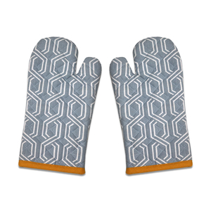 New print Design Oven Mittens Heat Insulation With Custom Logo Highest selling Oven Mitt for Kitchen use Manufacturer in India - Product Image 6