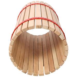 Prensa de vino de madera maciza de 7,9 galones para máquina Manual de jugo de manzana y UVA, 8 bloques, máquina para hacer vino de bebidas de cocina de alta resistencia - Product Image 6