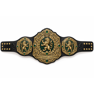 Cinturón de Campeonato Personalizado Sovereign Crest para Lucha Libre, Boxeo, MMA, Correa de Cuero PU, Placas de Metal con Título, Logotipo Personalizado OEM, Venta al Por Mayor, 2.2m - Product Image 2