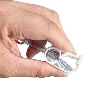 ที่หนีบพลาสติกแบบกดสำหรับลูกกลิ้ง6-8มม. 12A882ขาวทางการแพทย์ - Product Image 4