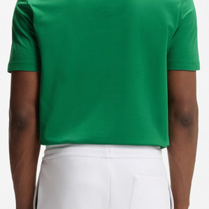 T-shirt pour homme avec col contrasté, matière de haute qualité, design élégant à prix abordable / Service OEM, conception de vêtements décontractés - Product Image 6