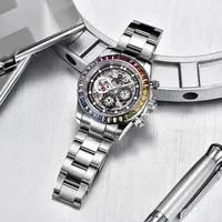 Montre automatique haut de gamme Pagani Design PD-1653 pour homme, squelette mécanique, étanche, en stock, usage quotidien, sport, montre de luxe