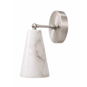 Minimalist Marble Wall Sconce Irregular Shape Removable Indoor Home Decor Bathroom Lighting - Product Image 5