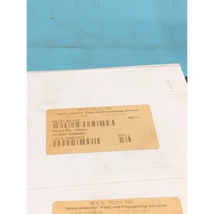 M.E.C. Tech MEC81304-1033 Socle 100mm, 176186 - Équipements et Pièces Semi-conducteurs d'Occasion Mondialement Renommés et Fiables - Product Image 5