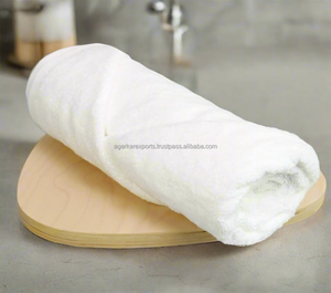 Premium Quality 400 GSM Cotton Hospital Bath Towels Soft Thick Lightweight Quick Dry Fabric Healthcare OEM Supply - Product Image 2