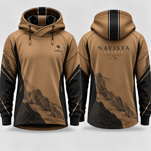Sweat-shirts pour hommes en molleton avec logo personnalisé, impression intégrale, prix de gros, sublimation, impression 3D, coupe oversize, haute qualité, avec OEM - Product Image 3