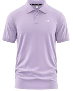 Polo pour homme en piqué 50% coton/50% polyester, 220 GSM, avec logo personnalisé, plusieurs options de couleurs, motif uni, tissus tricotés - Product Image 2