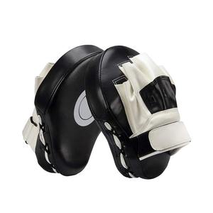 Kickboxing Boxing PU Leather <b>Focus</b> <b>Pads</b> Comfortable Sweat-Resistant Non-Slip Hook-and-Loop Closure Strike Mitts for MMA Gloves - Product Image 2