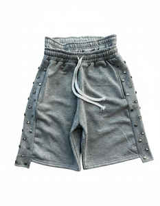 Survêtement unisexe surdimensionné personnalisé pour homme et femme, été, 100% coton, 200-500 g/m², entièrement orné de strass - Product Image 2