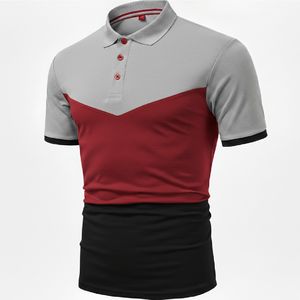 Polo classique pour homme à manches courtes en mélange de coton respirant, coupe ajustée, décontracté, tendance estivale, élégant - Product Image 4