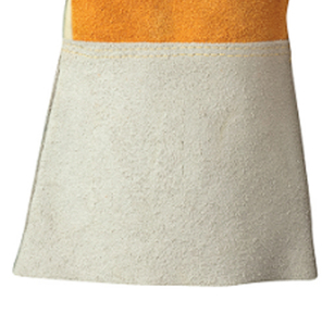 Guantes de Soldadura MIG Reforzados en la Palma, Resistentes al Calor, Sin Polvo, con Textura de Escamas de Pescado, de 16 oz y 14 Pulgadas - Product Image 6