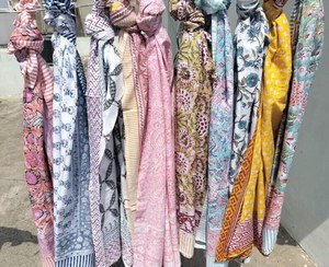 Wholesale Women's Cotton Long <b>Scarf</b> Boho Animal Print Beachwear Summer Wrap Mandala Design Quick Dry Breathable MOQ 2pcs 1 Piece - Product Image 1