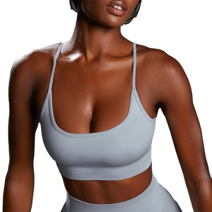 Soutien-gorge de sport pour femme de haute qualité, lisse, respirant, à maintien élevé, séchage rapide, pour la course, le yoga, la gym, le fitness, avec armatures, pour adultes - Product Image 3