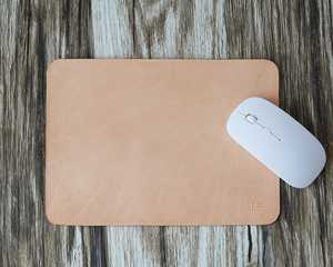 Leather <b>Mouse</b> <b>Pad</b> Fabric Backing Non-Slip Desk Mat High Speed Surface For Graphic Designers Office LMPD-0033 - Product Image 2