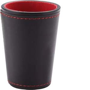 Gobelet à dés en cuir fait main de luxe avec design personnalisé, jeu de dés 10 pièces pour jeux de société et jeux vidéo, idéal pour les voyages - Product Image 3