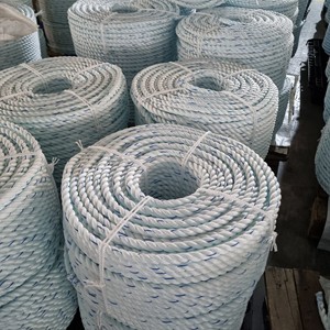 Cuerda trenzada PP resistente a los rayos UV de 14mm, cuerda trenzada PP de 3 hilos, cuerda de polipropileno al por mayor, cuerda Danline PP DE FÁBRICA DE Vietnam - Product Image 1