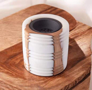 Quemador de Incienso Clásico de Resina y Madera Ecológica de Lujo, Mabkhara Árabe, Decoración Islámica para el Hogar, Regalo de Ramadán y Eid por MULTI CRAFT - Product Image 2