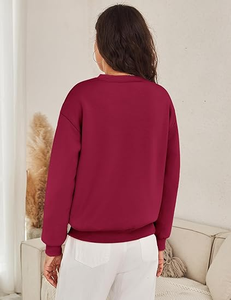 Nouveau sweat-shirt pour femme, style 2026, chaud et décontracté, en coton imprimé, à manches longues, pour l'hiver - Product Image 2