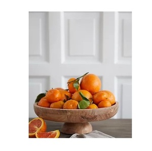 Cuenco con Pedestal de Madera, Diseño Moderno y Lujoso, Ecológico, Ligero, Soporte Elevado para Exhibir Frutas, Nueces, Chocolates y Dulces - Product Image 2