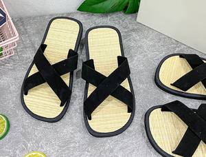 Dragonex – Sandales en toile de jacinthe d'eau tissées à la main, écologiques, à lacets, taille personnalisée, pour usage quotidien et plage – Prix compétitif - Product Image 3