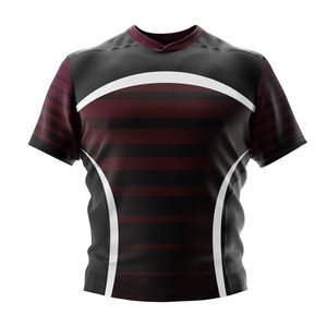 Uniformes de Rugby al por Mayor, Conjuntos Personalizados para Equipos con Impresión de Logotipo Privado, Uniformes de Rugby Transpirables Hechos en Fábrica - Product Image 4