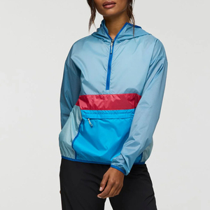 Top Quality 2026 Windbreaker Jacket for Women Custom Made Double Color Streetwear Women Windbreaker Jackets OEM Serviced - Product Image 1
