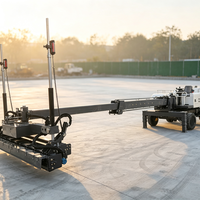 Machine à laser pour le nivellement du béton professionnelle de 3000 mm, modèle FM2, avec sortie stable pour les usines