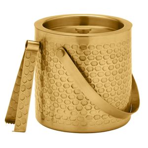 Seau à glace en métal isolé conçu pour maintenir les températures fraîches pour le champagne, le vin, la bière, les cocktails et les rafraîchissements - Product Image 5