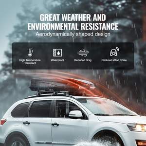 Caja de almacenamiento de equipaje de 22 pies cúbicos ABS para techo para SUV y coches - Product Image 6