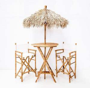 <b>Large</b> Bamboo Patio <b>Umbrella</b> Outdoor Garden Parasol Natural Bamboo Sunshade <b>Umbrella</b> for Beach Cafe Restaurant Hotel - Product Image 4