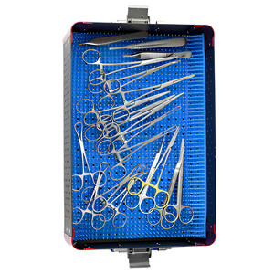 Veterinary <b>Small</b> Animal Surgical Instruments <b>Kit</b> for Soft Tissue Procedures and Routine Operations Stainless Steel <b>Tools</b> Set - Product Image 2