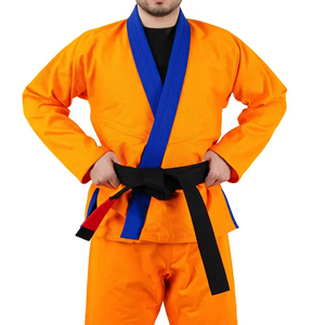 Uniforme Profesional Ligero de Jiu Jitsu, Kimono de Artes Marciales de Algodón, Uniforme de Jiu Jitsu Lavado, Ajuste Cómodo Unisex - Product Image 4