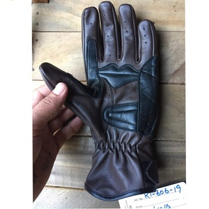 Gants de moto en cuir de vachette de qualité supérieure - Imperméables, respirants, antidérapants, compatibles avec les écrans tactiles, unisexes - Product Image 3