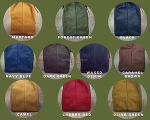 กระเป๋าผ้าแคนวาสใส่อาหารกลางวันทำจากหนังมีสำเนียงนำกลับมาใช้ใหม่ได้บรรจุภัณฑ์สำหรับผู้ชายแบบพับได้โดยไม่ต้องมี LCLB-0014พลาสติก - Product Image 4