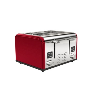 เครื่องปิ้งขนมปังแซนวิชขนมปังไฟฟ้า4ชิ้นแบบอัตโนมัติ1600วัตต์เครื่องใช้ไฟฟ้าในบ้านคาเฟ่โรงแรมโรงเรียนเครื่องครัวใหม่ล่าสุด - Product Image 6