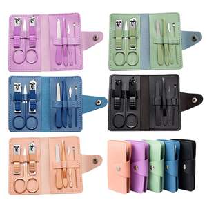 Juego de 7 Piezas de Manicura y Pedicura al por Mayor, Lima de Uñas, Tijeras, Herramientas para el Cuidado de las Uñas, Mini Cortauñas ANAAIF - Product Image 1