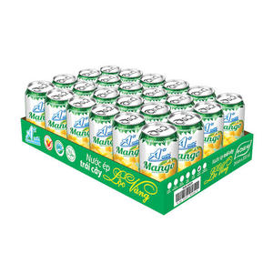 Bebida de Jugo de Mango Anata, Lata de 330 ml con Conservantes, Bebida Carbonatada, Hecho en Vietnam - Product Image 2