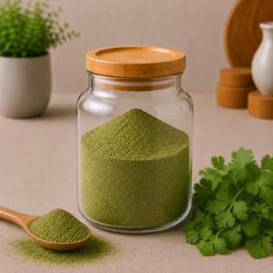 ผงสกัดสมุนไพรผักชีป่าอบแห้งแบบพรีเมียม 100% บริสุทธิ์ เกรดอาหาร วัตถุดิบเครื่องเทศสำหรับปรุงรสมาซาล่า - Product Image 2
